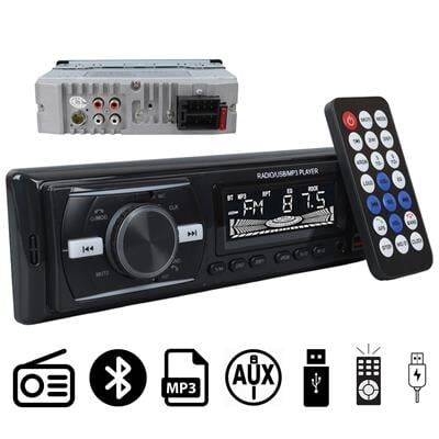 Carstar CS-920 Çift USB/SD/FM/AUX/Bluetooth Kumandalı Oto Teyp 4X60 Watt