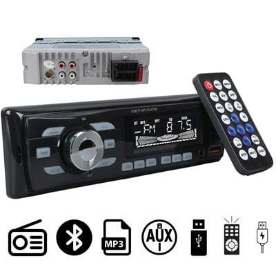 Carstar CS-930 Çift USB/SD/FM/AUX/Bluetooth Kumandalı Oto Teyp 4X60 Watt