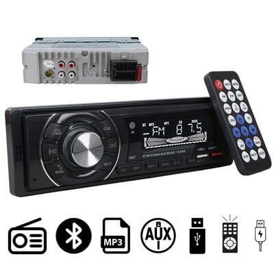 Carstar CS-950 Çift USB/SD/FM/AUX/Bluetooth Kumandalı Oto Teyp 4X60 Watt