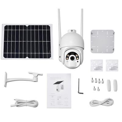 PowerMaster PM-26195 Solar Güneş Panelli 2MP 1080P 4G Sim Kart Ubox Destekli Wifi Kamera