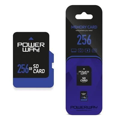 PowerWay PWR-256 256GB Micro SD Hafıza Kartı (Adaptör Dahil)