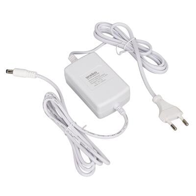 Weko Tottolet 1200 12 Volt - 3.2 Amper 5.5 2.5 Uçlu Yerli Üretim Plastik Kasa Beyaz Masaüstü Adaptör