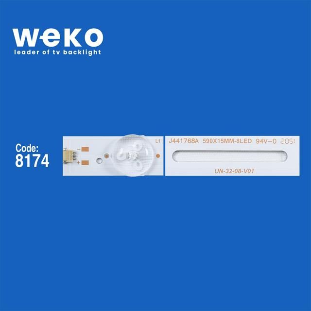 32'' Universal DLED TV Panel LED Bar - 8 LED 3V 59 CM (No: 1596 / Kod: 8174)