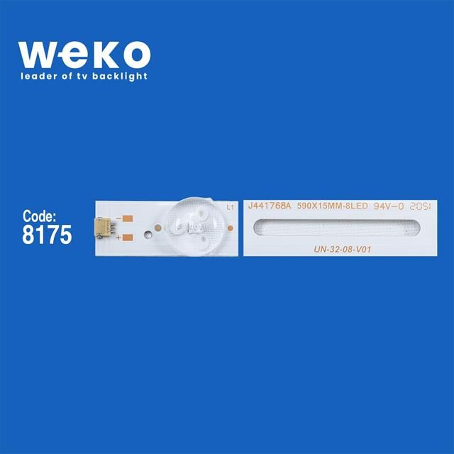 32'' Universal DLED TV Panel LED Bar - 8 LED 6V 59 CM (No: 1596 / Kod: 8175)