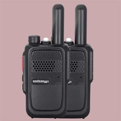 Aselsan Pm-580 Pmr Şarj Dahil İkili El Telsizi (10 Km)(16 Kanal + 121 Alt Kanal)