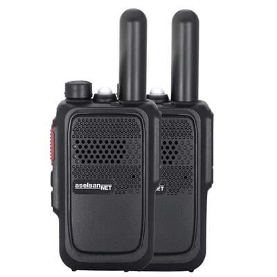 Aselsan Pm-580 Pmr Şarj Dahil İkili El Telsizi (10 Km)(16 Kanal + 121 Alt Kanal)