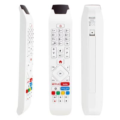 Vestel RCA343140P Youtube-Netflix-Prime Video Tuşlu Lcd-Led Tv Kumanda Beyaz