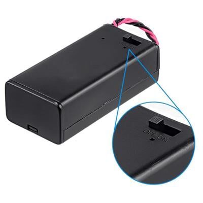 9 Volt Pil Kutusu Kapaklı Açma/Kapama Anahtarlı IC-233D