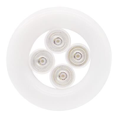 Powermaster Beyaz E27 Duy 48 Watt 4'lü Ufo Led Lamba KK-902