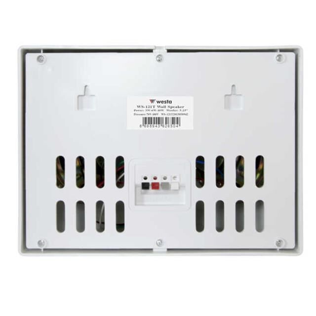 Westa WS-121T Beyaz 12 Cm Çift Yönlü 10 Watt 70-100V Trafolu Sütun Hoparlör