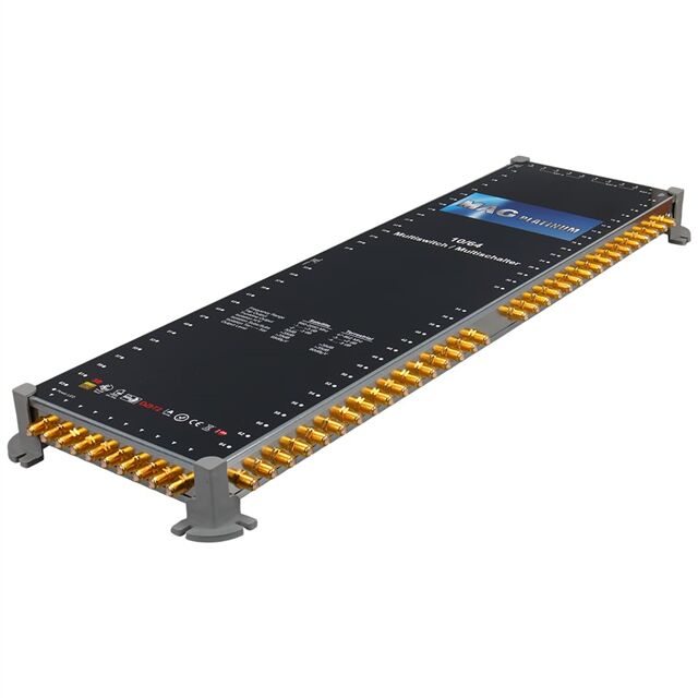 MAG Platinum MP 10/64 Multiswitch - 10 Giriş 64 Çıkışlı Merkezi Uydu Santrali Hybrid 4K ve 3D Destekli