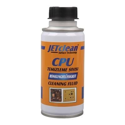 JetClean CPU-250 CPU Entegre Temizleme Sıvısı 250 mL - Bilgisayar ve Elektronik Parça Temizleyici