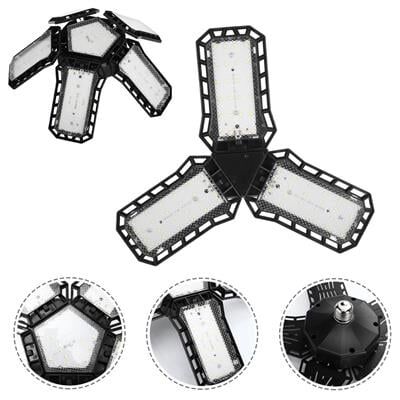 Ledx Ayarlanabilir Açılı 3 Kanatlı 72 Smd Ledli Galaxy Projektör Işığı 40W 4400 Lumen E27 32cm