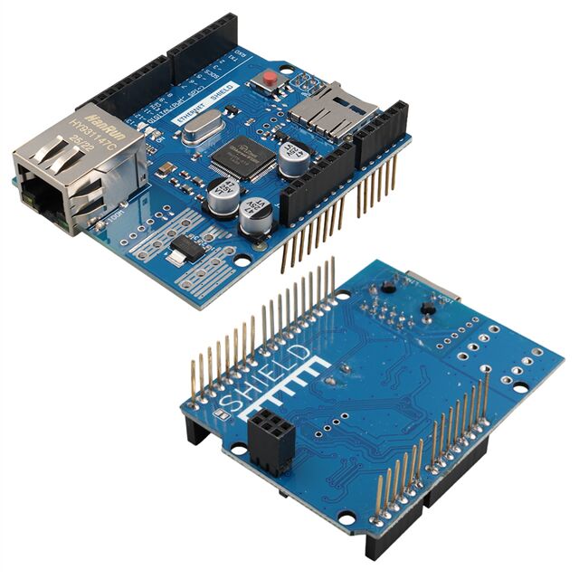 Arduino W5100 Ethernet Shield ve Micro SD Kart Modülü