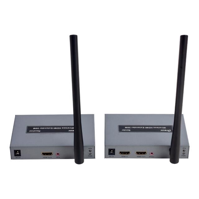 Powermaster HDMI Kablosuz Extender Cat6 50 Metre Uzatıcı PM-19865