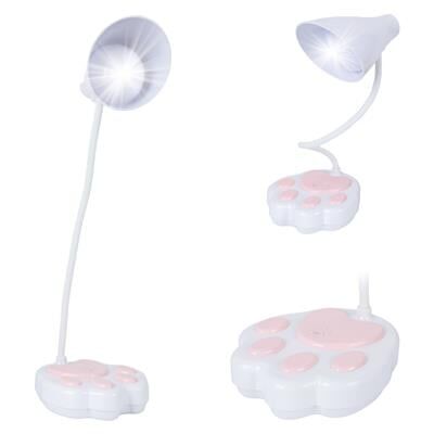 PowerMaster JF-1623 20 LED'li 2.5 Watt Şarjlı Esnek Masa Lambası (OM-114) - Dokunmatik ve USB Şarjlı