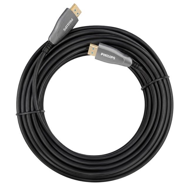Philips SWR3019W/93 35 Metre 4K 60Hz AOC Fiber Optik HDMI Kablo Çinko Alaşım Gövde