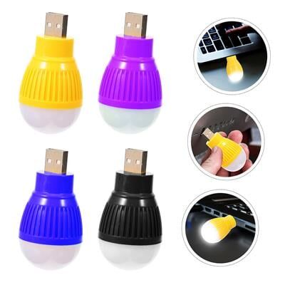 PowerMaster PM-34389 USB Beyaz Gece Lambası Mini Ampul Aydınlatma