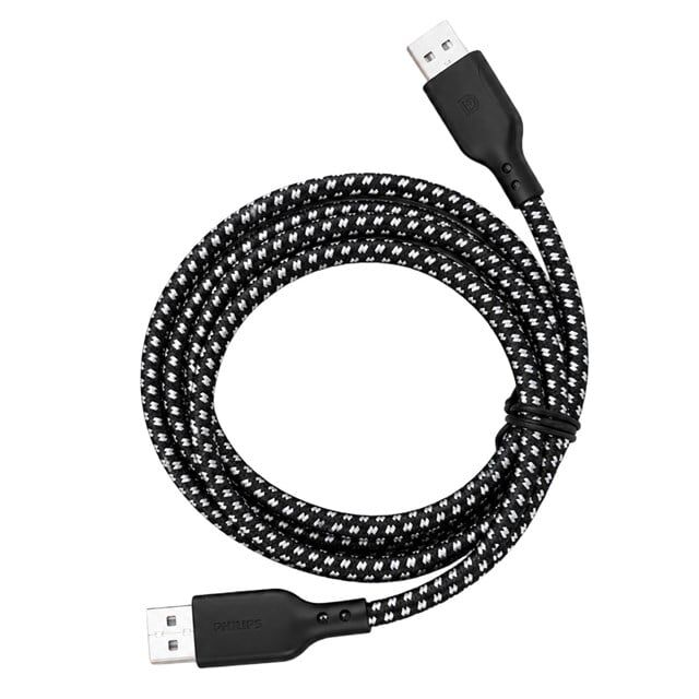 Philips SWR3139B/93 8K 60Hz DisplayPort 1.4 Kablo 2 Metre Örgülü Zırhlı Tasarım