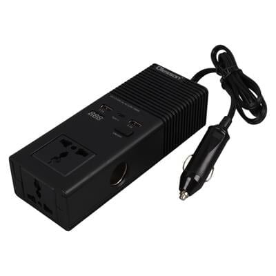 Olesson 1665 DC 12-24V 200W Oto Araç Power İnverter Ek Çakmak Girişi - TYPE-C - Çift USB - 220V Üniversal Priz