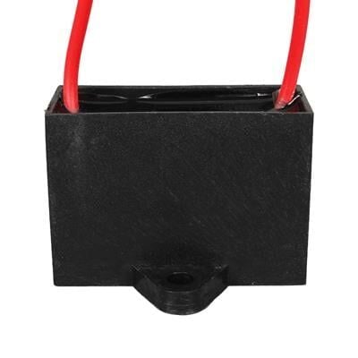 3.5UF 450VAC Siyah 10cm Kablolu Kare Tip Kutupsuz Kondansatör