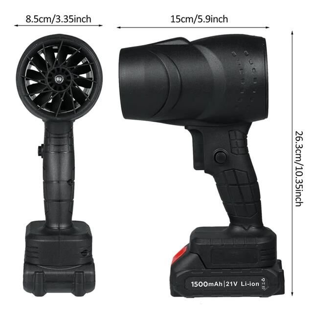 PowerMaster PM-26235 48V Mini Jet Turbo Hava Üfleyici Fan