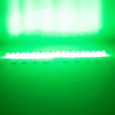 Powermaster 12 Volt 1.5 Watt Yeşil 2835 85 X 73 Mm IP65 240 – 260 Lümen 180 Derece Modül Led