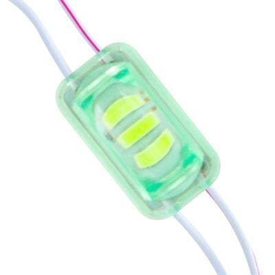 Powermaster 12 Volt 1.5 Watt Yeşil 2835 85 X 73 Mm IP65 240 – 260 Lümen 180 Derece Modül Led