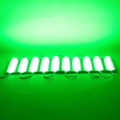 Powermaster 12 Volt 4 Watt Yeşil 3030 10 X 53.8 Mm IP65 260 – 280 Lümen 180 Derece Modül Led