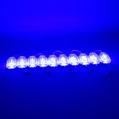 Powermaster 12 Volt 0.6 Watt Mavi 2835 65 X 25 Mm IP65 120 Lümen 160 Derece Modül Led