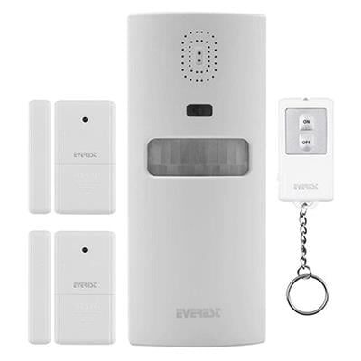 Everest EG-9830 PIR Kızılötesi Hareket Sensörlü Güvenlik Alarmı Uzaktan Kumandalı